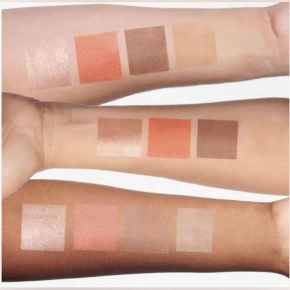 PÜR 4-IN-1 SKIN-PERFECTING POWDER Face Palette MEDIUM TAN - Picture 2 of 4